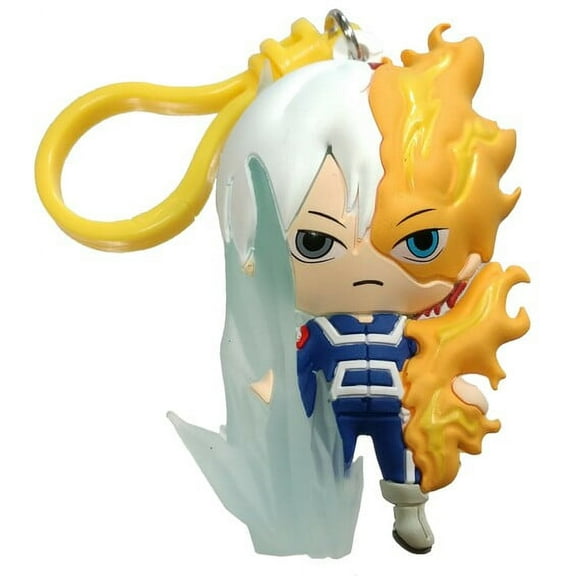 A S CREAVENTION My Hero Academia Shoto Todoroki Foam Magnet - My Hero Academia Magnet Cool Magnetic Foam Figures for Anime Fans, Collectors, Perfect Kids Magnets for Fridge, Locker, Office, Whiteboard