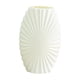 thumbnail image 2 of Jarrón de flores secas, jarrón de escritorio, adorno decorativo para eventos nórdicos, para sala de estar. blanco crema, 2 of 9