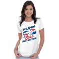 thumbnail image 3 of Dominican Girl Sass Destruction Cute Womens Slim Fit Graphic Tee Brisco Brands S, 3 of 5