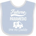 thumbnail image 3 of Inktastic Future Paramedic Like My Daddy Boys or Girls Baby Bib, 3 of 4