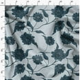thumbnail image 3 of Soimoi Cotton Poplin Blue Fabric By the Yard - 42 Inch Wide -Florals Print Fabric - Elegant and Timeless Patterns for Fashion and Home Decor Printed Fabric, 3 of 6