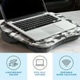 thumbnail image 2 of LAPGEAR MyStyle Portable Lap Desk, Fits up to 15.6" Laptop, Gray Camo, 2 of 6