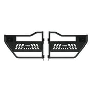 ARIES 2500200 Black Aluminum Rear Jeep Wrangler JL, Gladiator Tube Half Doors Fits select: 2018-2019,2021 JEEP WRANGLER UNLIMITED