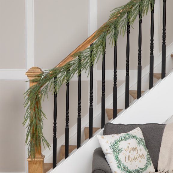 Northlight Norfolk Pine Artificial Christmas Garland - 7' - Unlit