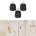 thumbnail image 6 of FashionCha 3 Pieces Shower Knobs Hot Cold Diverter Knobs Bathtub Faucets Shower Handles for Black, 6 of 9