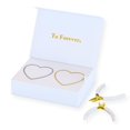 thumbnail image 1 of Kit de pulseras FabuLove Permanent DIY para parejas, color dorado y plateado, 1 of 6