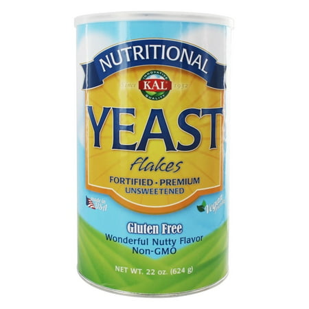 Kal - Nutritional Yeast Flakes - 22 oz. (Best Tasting Nutritional Yeast Brand)