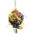 thumbnail image 2 of Bird Swing Foraging Toy Parrot Hanging Takraw Chew Feeder Toy - 2 Pieces, 2 of 5