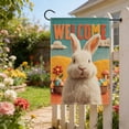 thumbnail image 4 of RICHMJ Happy Easter Garden Flag 11.81x17.72Double Sided, Bunny Garden Flags Easter Outdoor Decorations, Small Decorative Spring Yard Flags for Outside Lawn Porch Garden Decor (D), 4 of 6