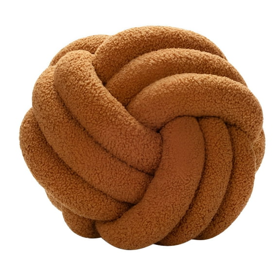 LAMIRO Soft Knot Ball Pillows,Handmade Round Throw Pillow Cushion Home Decoration Plush Pillow,Throw Knotted Pillow for Bed,Couch,Bedroom Home Decor