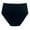 Black, variant on Underwear For Women Cotton Solid Color Mid Waisted Ladies Panties Sexy Hi-Cut Briefs Stretch Briefs Multipack Bikini Panties