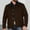 Brown, variant on Timoontee Men's Jacket Outdoor Gamping Hiking Jogger Ahtletic Jacket Casual Long Sleeve Cardigan Jacket Solid Pocket Zipper Jacket Coffee L
