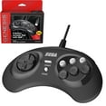 thumbnail image 5 of Retro-Bit Offical SEGA Genesis 8-button Arcade Pad USB Port Controller Gamepad for PC Mac - Black, 5 of 5