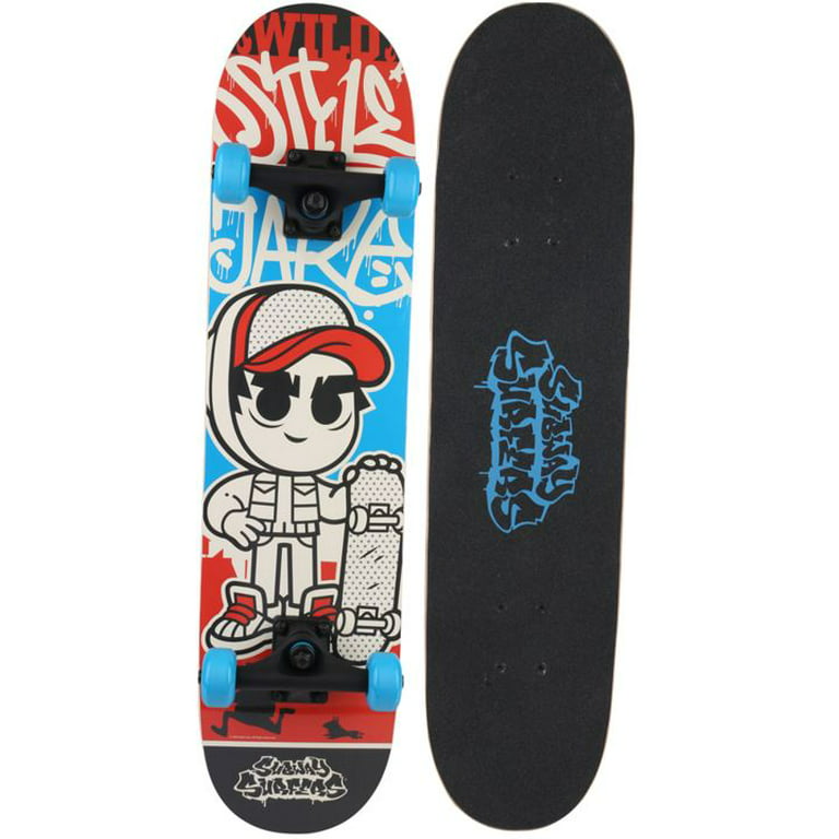 udvikle Fordi Bliver værre Subway Surfer 31" Jake Neon Popsicle Skateboard with Pro Trucks-  Multicolor, Ages 5+, Full Black Grip Tape, Glossy Wood Finish, 50mmx30mm  Red Wheels with Traction Grooves, ABEC 3 Bearings - Walmart.com