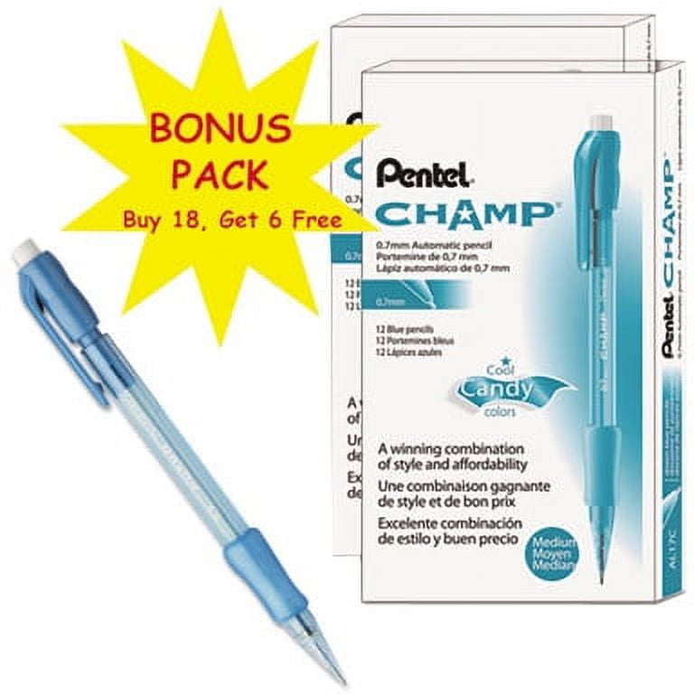 Pentel Champ Mechanical Pencils, 24 / Pack (Quantity)