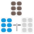 thumbnail image 1 of Miangastore Drum Dampening Pads 1 Set Plastic White Eliminate Overtones For Learning, 1 of 8