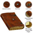thumbnail image 2 of Libro de hechizos Spell Book Hocus Pocus Cuaderno de piel, 13 x 10 cm, 2 of 7