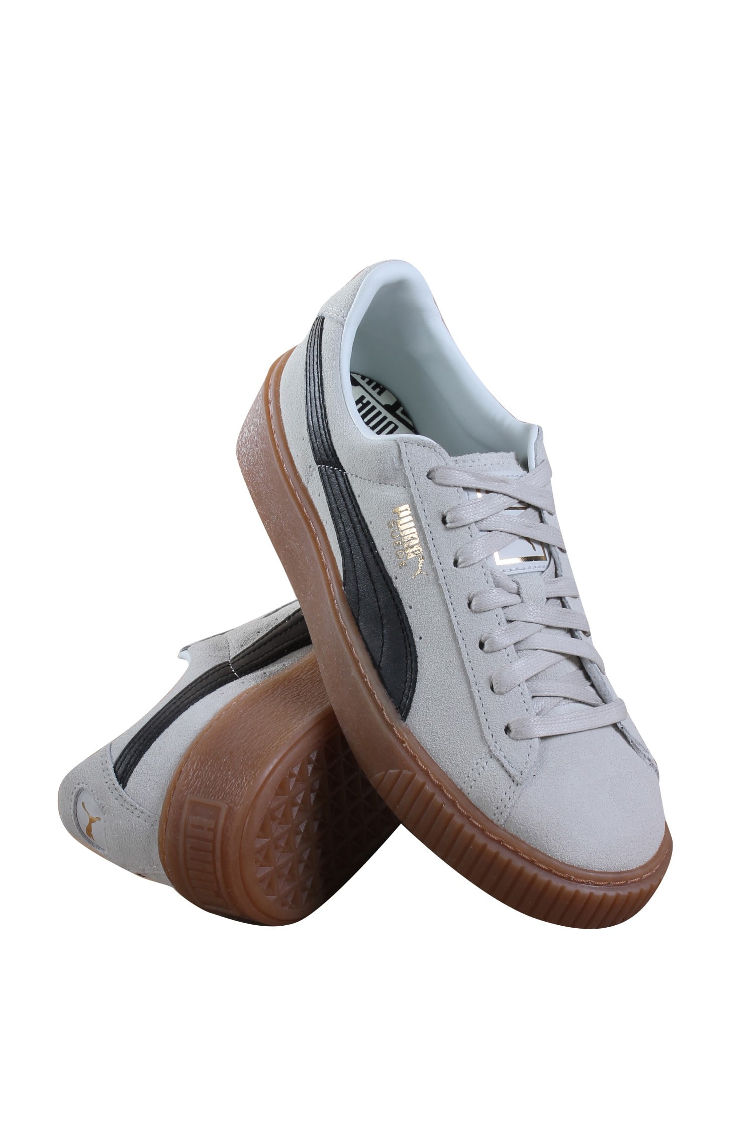 puma women's suede core platform