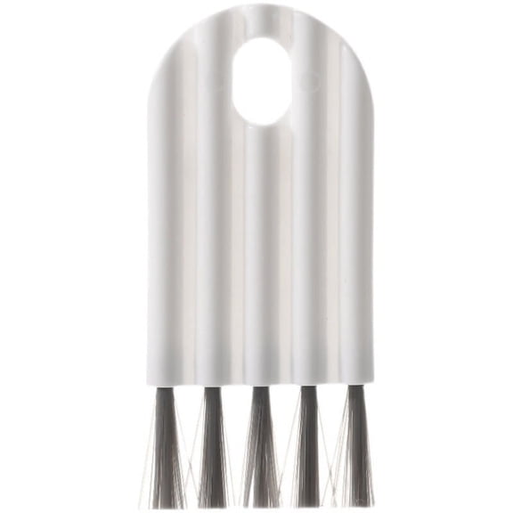 3-Piece Multi-Use Cleaning Brushes: For Cup Lids, Keyboard Gaps, Curved Cup Lids, Cushioned Combs & Bottle Cap Grooves