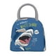 thumbnail image 1 of Fotbe Great White Shark Bolsa de Almuerzo con Estampado, Lonchera Aislada, Contenedor de Comida Reutilizable Tipo Cooler a Prueba de Fugas, 1 of 6