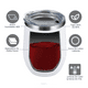 thumbnail image 4 of Vaso Termico Vino Café Te 12oz Acero Inoxidable W/calor/frío Color Blanco, 4 of 5