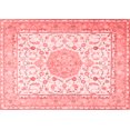 thumbnail image 1 of Ahgly Company Indoor Rectangle Medallion Red Traditional Area Rugs, 5' x 7', 1 of 4