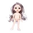 thumbnail image 4 of Muñeca de moda Articulaciones flexibles estilo A Sunnimix 16cm Cabello suave Juguete Princesa BJD, 4 of 8