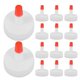 thumbnail image 2 of 50pcs Squeeze Bottle Caps Seal Lids for Bottles Easy Dispensing Replacement Caps for Mineral Water Sauces and More, 2 of 4