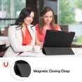 thumbnail image 5 of ATOOZ for Galaxy Tab A8 10.5 inch Case,Auto Wake/Sleep Ultra Slim Leather Stand Cover Samsung Tab A8 [SM-X205N/X200N],Black, 5 of 7