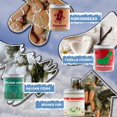 thumbnail image 3 of Set de velas Lihome, paquete de 4, cera de soja natural, aromas navideños, 2040 ml, 3 of 6