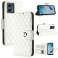 thumbnail image 5 of for Motorola Moto G 5G 2023 Wallet Case, Elegant Card Holder Cash Slot PU Leather Kickstand Wrist Strap Wallet Shockproof Protective Flip Women Girls Case Cover for Moto G 5G 2023, White, 5 of 7