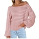 thumbnail image 2 of Pntutb Mujer Casual Moda Jersey Manga Larga Cuello Redondo Suéter Pntutb Pntutb-3035, 2 of 6