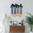 thumbnail image 6 of Dallas Medal Hanger Display City Silhouette Medal Holder Display Hanger Metal Medal Rack Frame Sport Awards Ribbon Holder Wall Mount Tiered Award Rack, 6 of 9