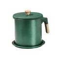 thumbnail image 1 of Lata De Aceite Multiusos Filtro De Residuos De Gran Capacidad Lata De Aceite Olla De Almacenamiento De Aceite De Desagüe De Cocina De Acero Inoxidable Antideslizante Con Filtro De Malla Fina Cateissary HA026363-01, 1 of 6