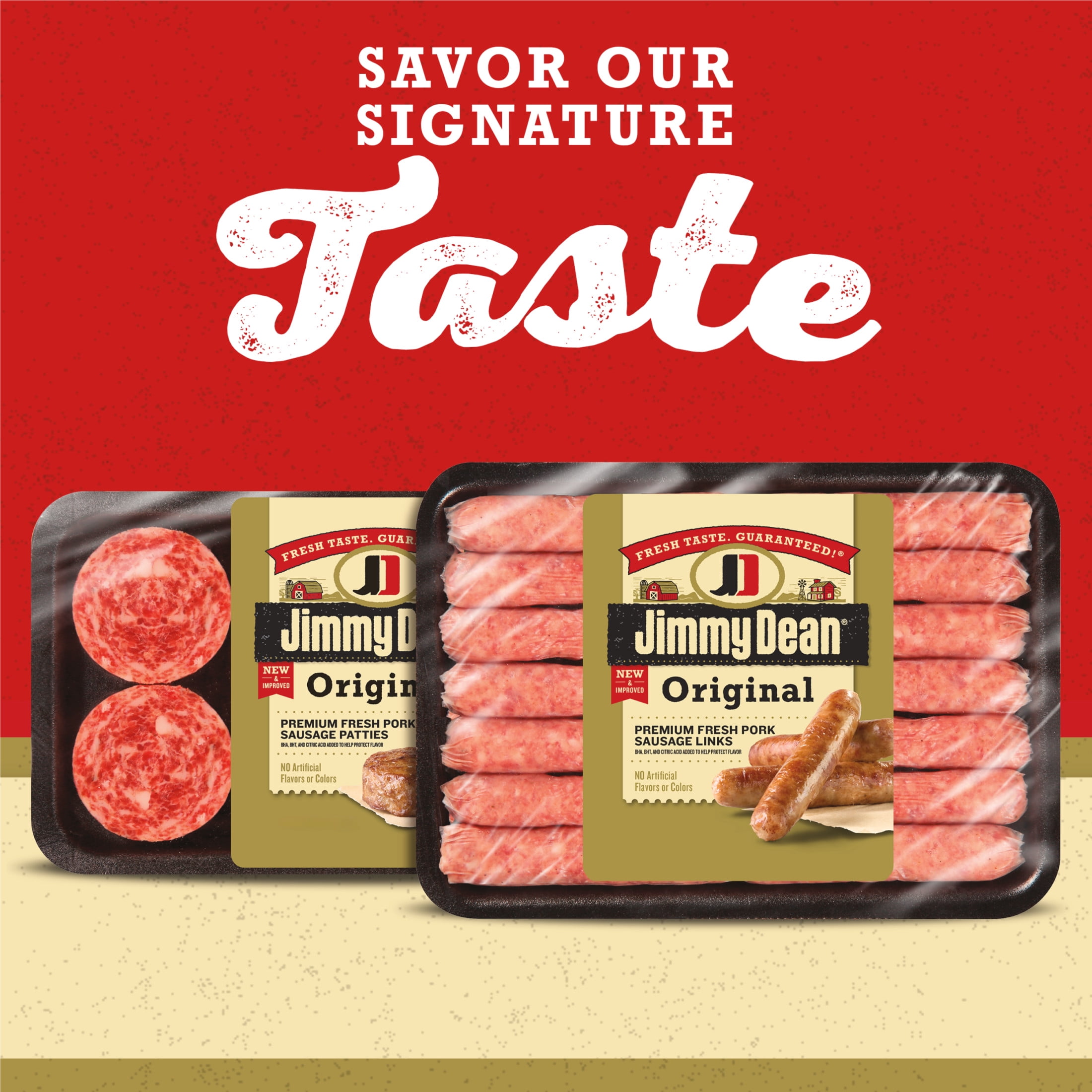 Jimmy Dean Original Premium Fresh Pork Sausage Links, 12 oz