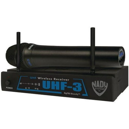NADY UHF-3 HT SYS (MU2/480.55) WIRELESS HANDHELD MICROPHONE SYSTEM