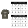 thumbnail image 2 of Custom T-Shirt with Your Image for Men Women, 230g Pure Cotton Washed Short Sleeve Tee Green 3XL, 2 of 6