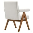 thumbnail image 4 of Modway Lyra Fabric Dining Room Chair - Set of 2 in Ivory Fabric, 4 of 10
