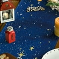 thumbnail image 3 of Touchbetter The Lord Blue Sky Christmas Table Runner, Seasonal Winter Holy Night Christ Kitchen Dining Table Decor for Outdoor Home Party 13x72 Inch, 3 of 6