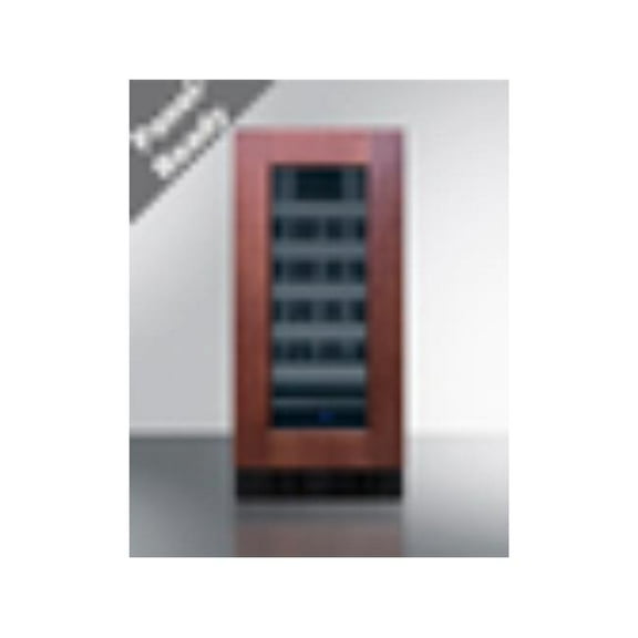 Summit ASDW1522PNR 14.75 in. 1A Wide Built-In Wine Cellar