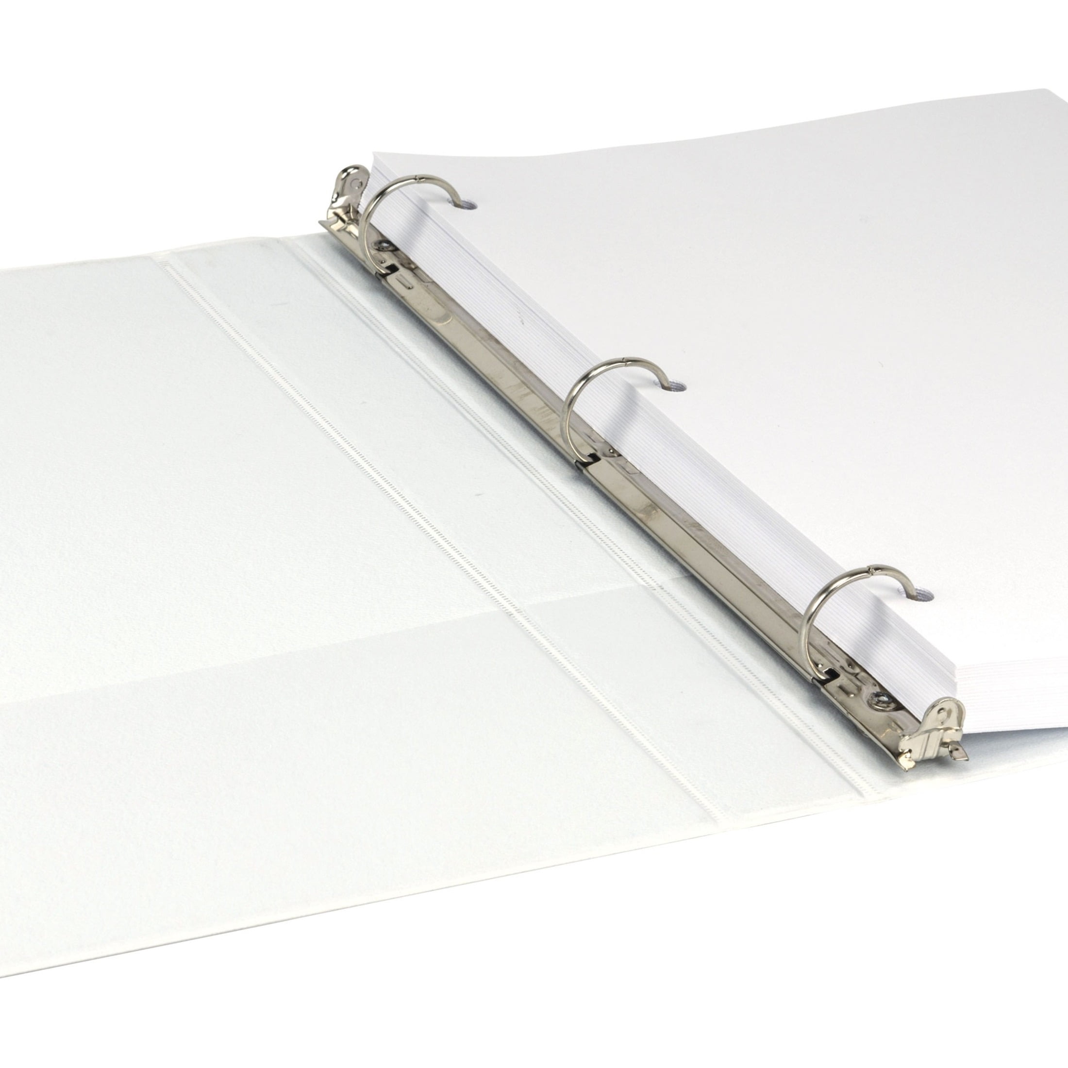 Samsill Durable 1 Inch Round Ring View Binder - White 8 Pack, White, 8 / Pack (Quantity)