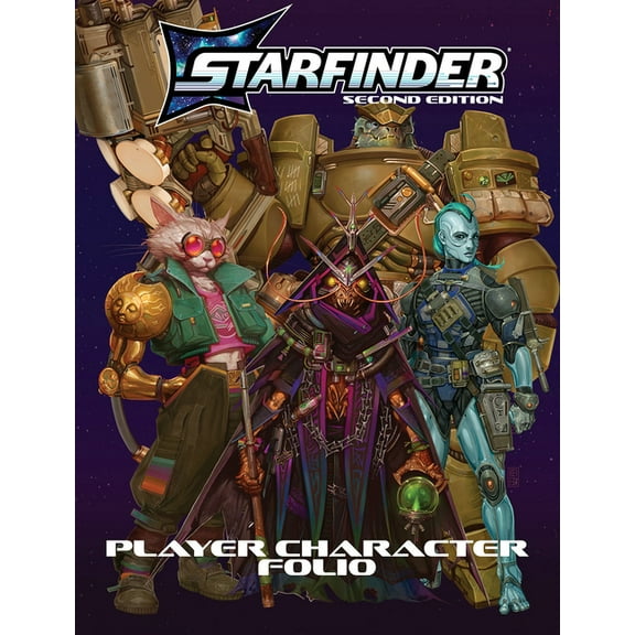 Starfinder Player Character Folio (S2), (Paperback)