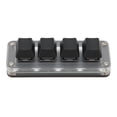 thumbnail image 2 of Mini teclado mecánico con cable tipo C de 4 teclas totalmente programables para una mano con Windows, 2 of 14