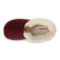thumbnail image 4 of Pupeez Girls Knitted Winter slippers, with Fleece Inside -kid sizes 11 to 5 -style #9369, 4 of 6