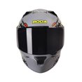 thumbnail image 2 of Casco Roda Rush Gris Snapdragon Mate Mica Humo Abatible Svs gris M, 2 of 4