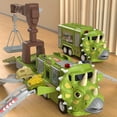 thumbnail image 3 of Coche de pista de deformación de dinosaurio, coche de bricolaje no tóxico para regalo de cumpleaños de bebé (D) Likrtyny Para estrenar, 3 of 6