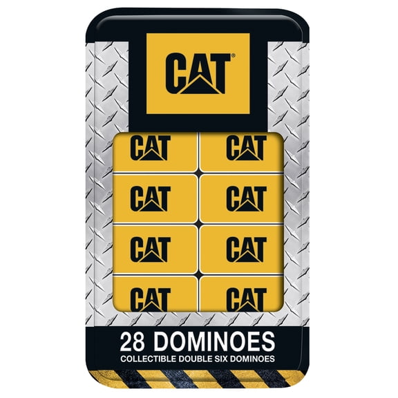 MasterPieces CAT - Caterpillar Dominoes Game
