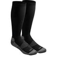 thumbnail image 2 of Men s Light Comfort Compression Over-The-Calf Socks, Black 2 Pairs , Shoe Size 6-12, 2 of 2