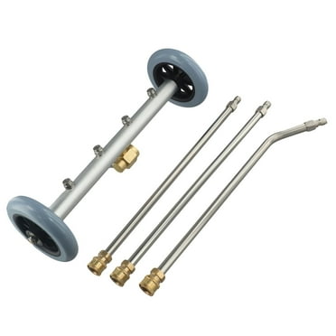 2-in-1 Undercarriage Pressure Washer Water Broom 16inUnder Car Pressure Washer