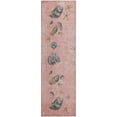 thumbnail image 2 of Addison Rugs Mayfield Washable Coastal Shell Border Peach Runner Rug, 2'3" x 7'6", 2 of 5